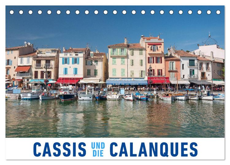 Produktbild: Cassis und die Calanques (Tischkalender 2026 DIN A5 quer), CALVENDO Monatskalender