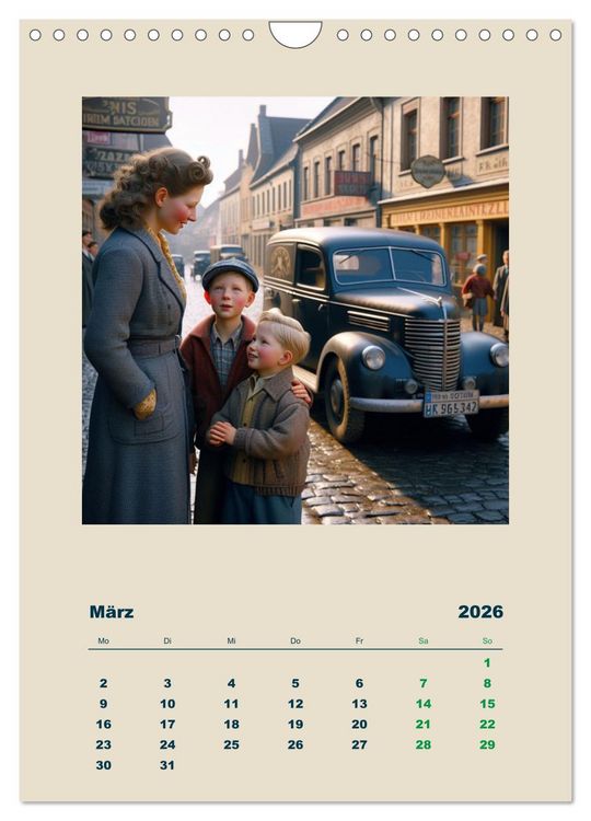 Produktbild: Gute alte Zeit der sechziger Jahre (Wandkalender 2026 DIN A4 hoch), CALVENDO Monatskalender