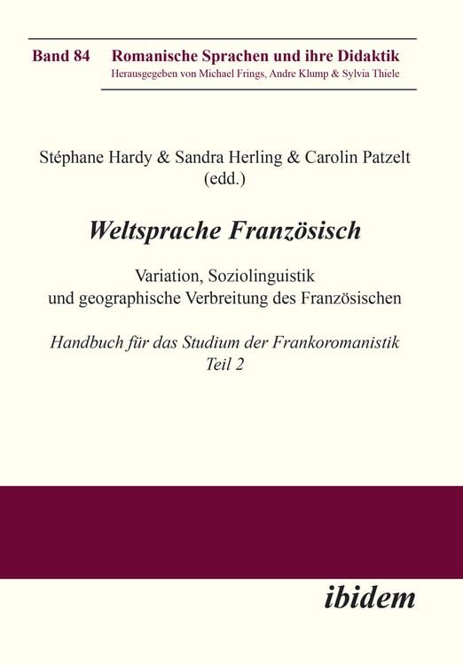 Produktbild: Weltsprache Franz&ouml;sisch