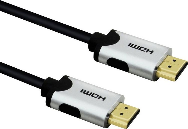 Produktbild: Value HDMI Anschlusskabel HDMI-A Stecker, HDMI-A Stecker 1.50 m Schwarz 11.99.5941 10K UHD, 8K UHD, doppelt geschirmt HDMI-Kabel