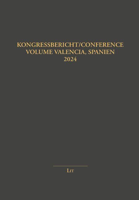 Produktbild: Kongressbericht/Conference Volume Valencia, Spanien 2024