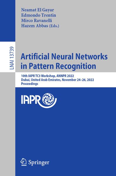Produktbild: Artificial Neural Networks in Pattern Recognition