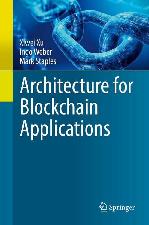 Produktbild: Architecture for Blockchain Applications