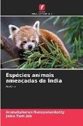 Produktbild: Esp&eacute;cies animais amea&ccedil;adas da &Iacute;ndia