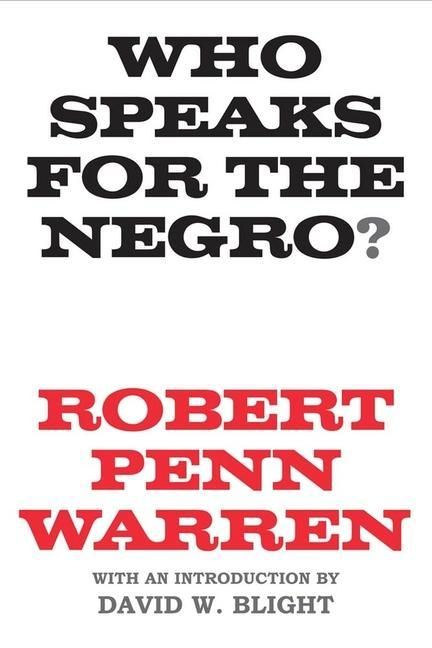 Produktbild: Warren, R: Who Speaks for the Negro?