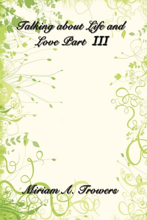 Produktbild: Talking about Life and Love Part III