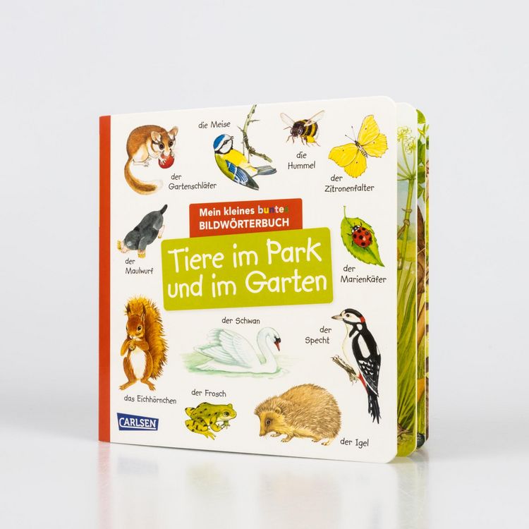 Produktbild: Mein kleines buntes Bildw&ouml;rterbuch: Tiere im Park und im Garten