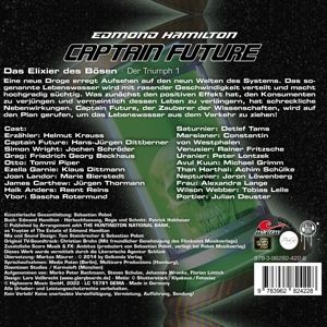 Produktbild: Captain Future - Der Triumph: Das Elixier des B&ouml;sen, 1 Audio-CD