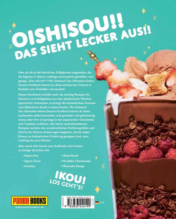 Produktbild: Oishisou!! Das ultimative Anime-Dessert-Kochbuch