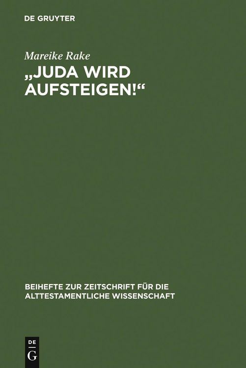 Produktbild: "Juda wird aufsteigen!"
