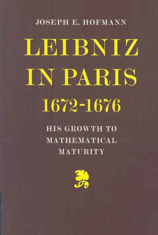Produktbild: Leibniz in Paris 1672-1676