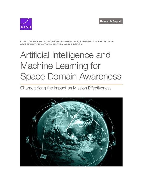 Produktbild: Artificial Intelligence and Machine Learning for Space Domain Awareness