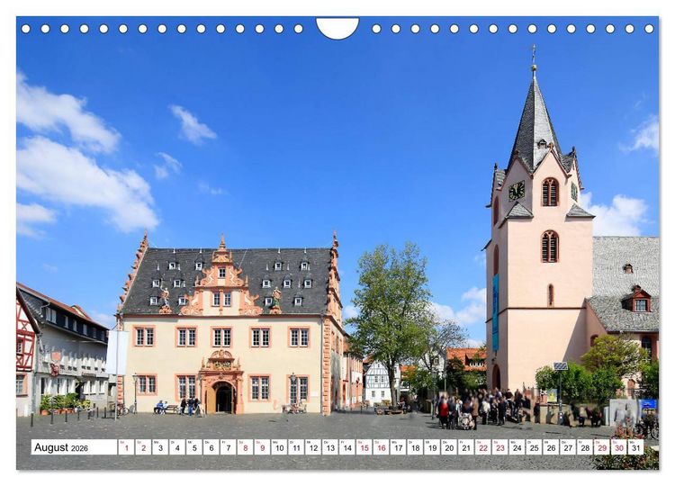 Produktbild: Gro&szlig; Umstadt vom Frankfurter Taxifahrer (Wandkalender 2026 DIN A4 quer), CALVENDO Monatskalender