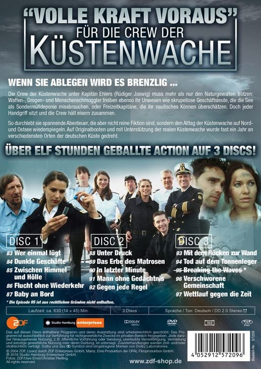 Produktbild: K&uuml;stenwache - Staffel 8 [3 DVDs]