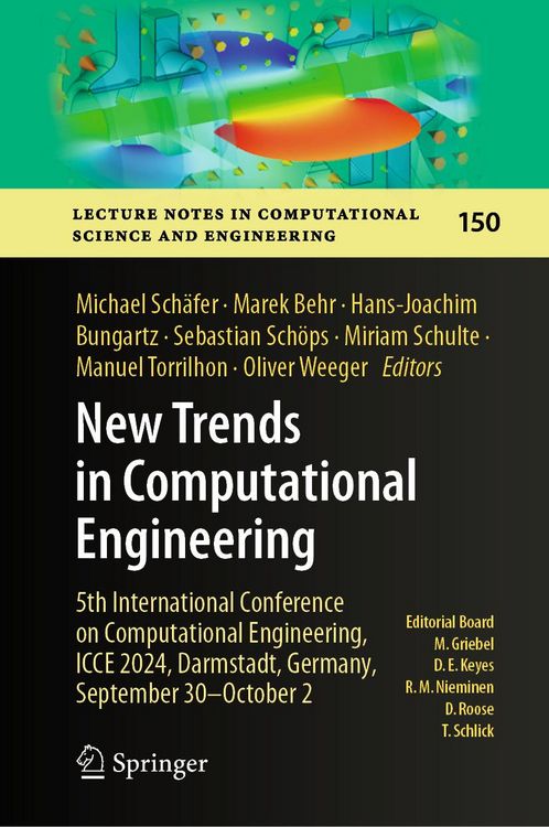 Produktbild: New Trends in Computational Engineering