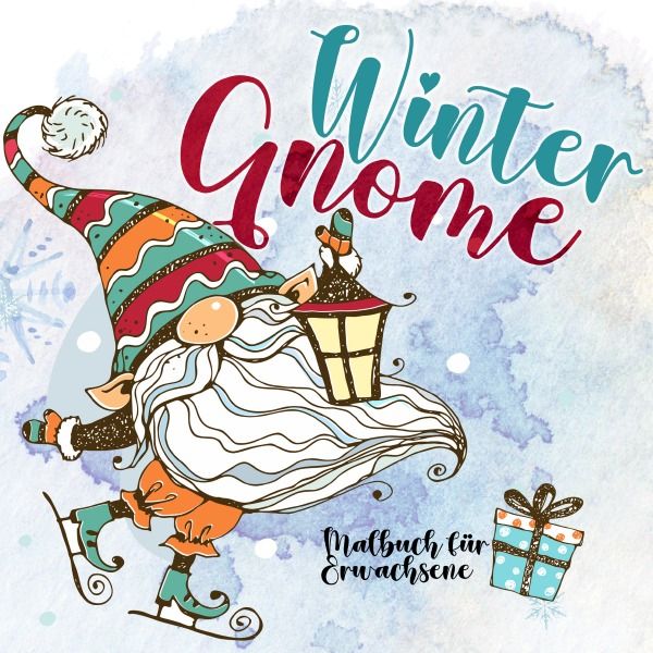 Produktbild: Winter Gnome Malbuch f&uuml;r Erwachsene
