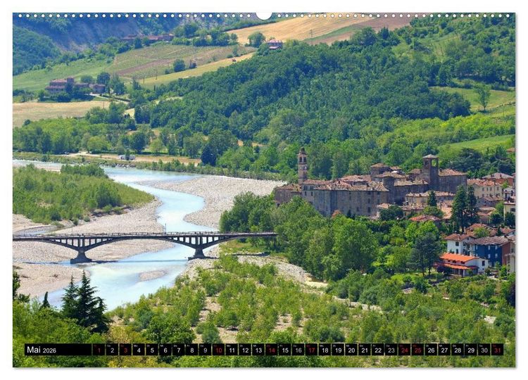 Produktbild: Emilia-Romagna (Wandkalender 2026 DIN A2 quer), CALVENDO Monatskalender