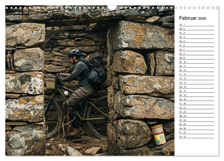 Produktbild: Der Geocaching Found it Kalender (Wandkalender 2026 DIN A3 quer), CALVENDO Monatskalender
