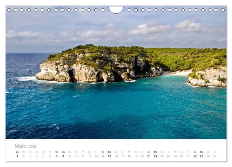 Produktbild: MENORCA 2 - Landschaftsfotografien von Niko Korte (Wandkalender 2026 DIN A4 quer), CALVENDO Monatskalender