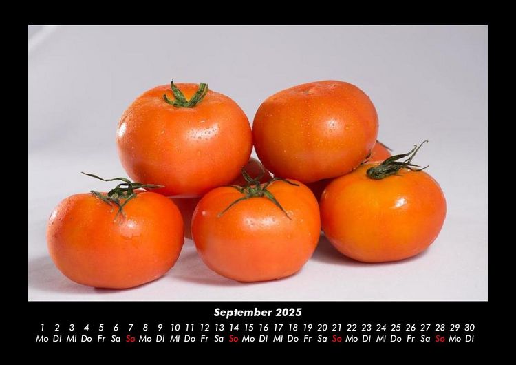 Produktbild: Gem&uuml;sekalender 2025 Fotokalender DIN A3