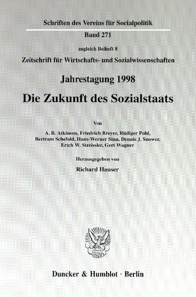 Produktbild: Die Zukunft des Sozialstaats.