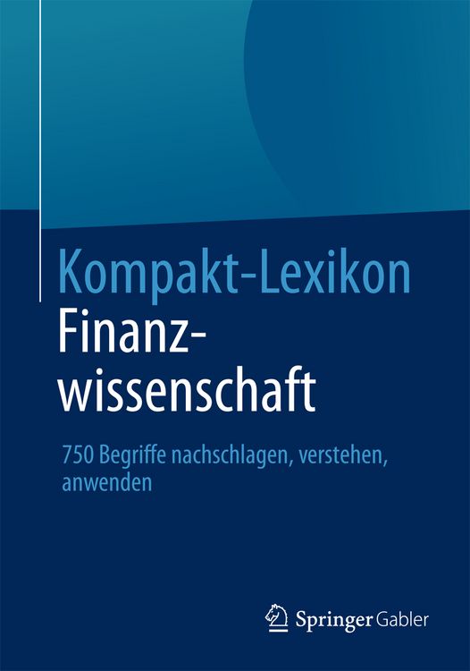 Produktbild: Kompakt-Lexikon Finanzwissenschaft