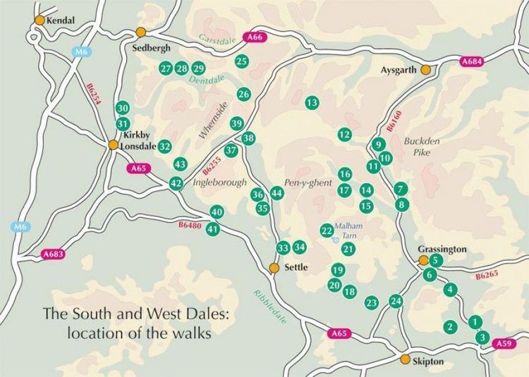 Produktbild: Walking in the Yorkshire Dales: South and West