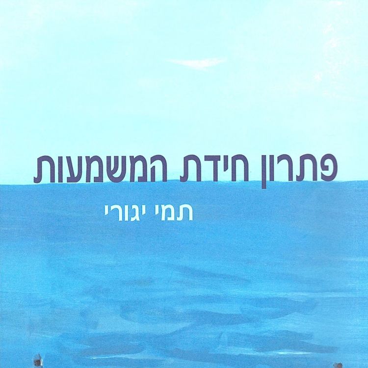 Produktbild: פתרון חידת המשמעות