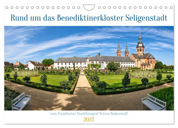 Produktbild: Rund um das Benediktinerkloster Seligenstadt (Wandkalender 2027 DIN A4 quer), CALVENDO Monatskalender