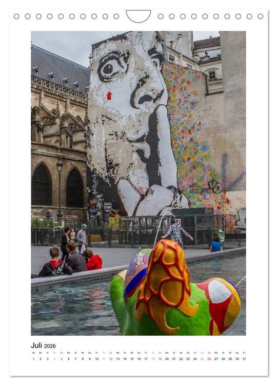 Produktbild: Paris (Wandkalender 2026 DIN A4 hoch), CALVENDO Monatskalender