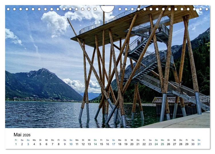 Produktbild: Pertisau am Achensee (Wandkalender 2026 DIN A4 quer), CALVENDO Monatskalender