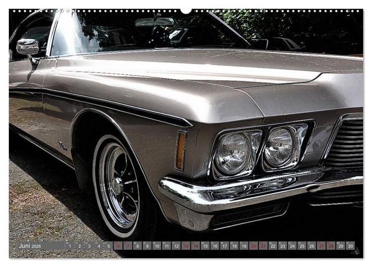 Produktbild: American Old Cars - Amerikanische Autolegenden (hochwertiger Premium Wandkalender 2026 DIN A2 quer), Kunstdruck in Hochglanz