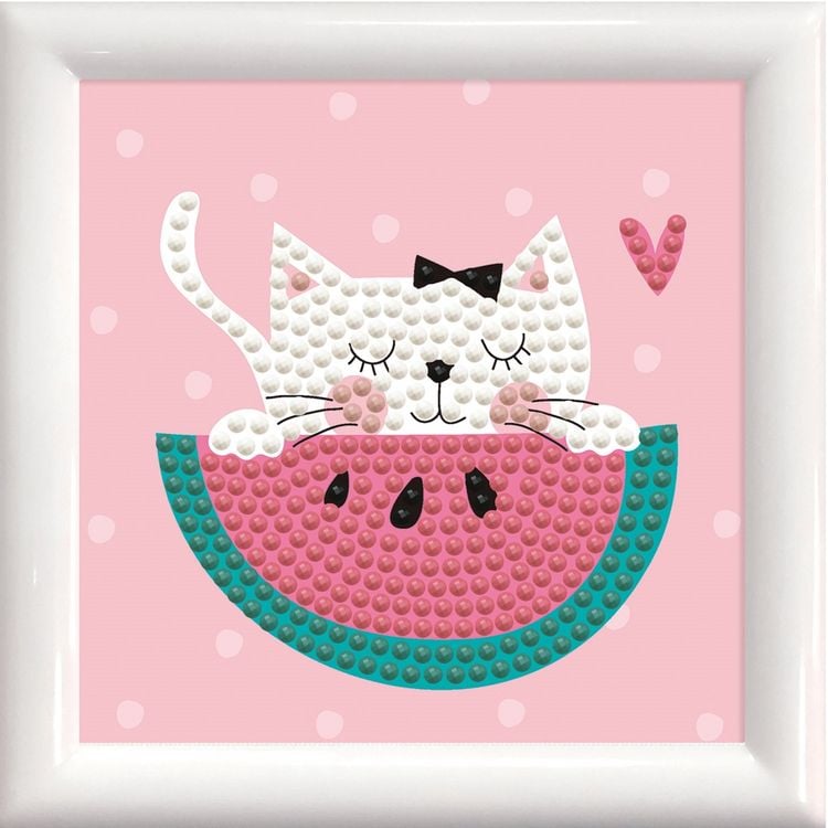 Produktbild: DIAMOND DOTZ - Diamond Painting Mini Wassermelone