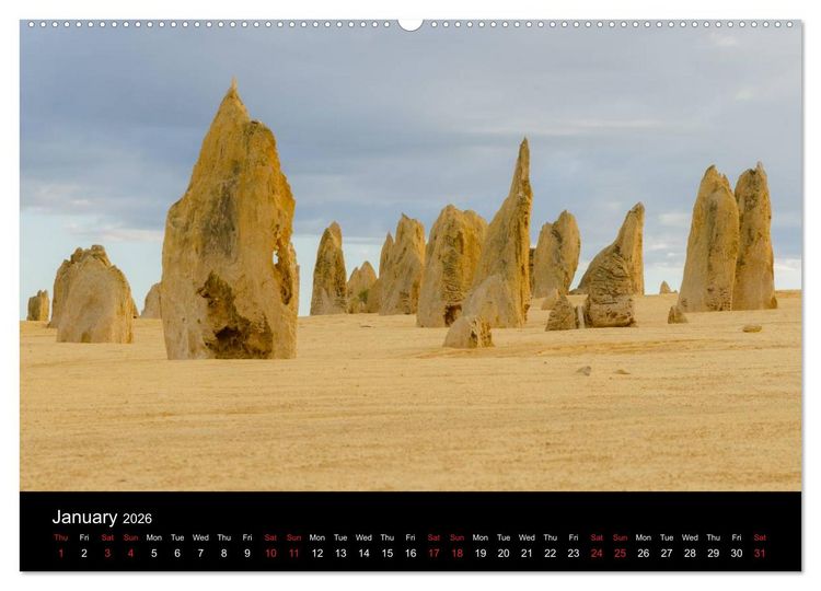 Produktbild: Western Australia / UK-Version (High Quality Premium Wall Calendar 2026 DIN A2 landscape),CALVENDO 12 Month Wall Calendar