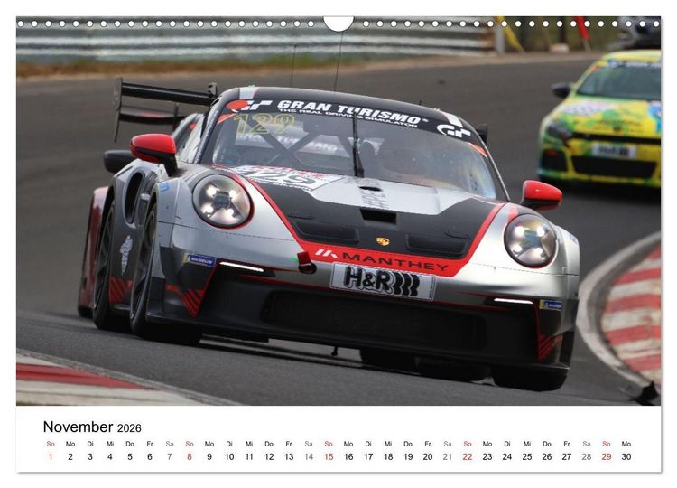 Produktbild: Motorsport in Deutschland (Wandkalender 2026 DIN A3 quer), CALVENDO Monatskalender