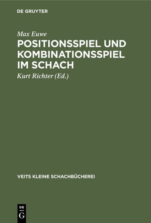Produktbild: Positionsspiel und Kombinationsspiel im Schach