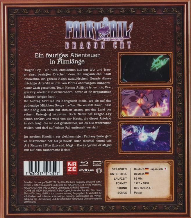 Produktbild: Fairy Tail: Dragon Cry (Movie 2)