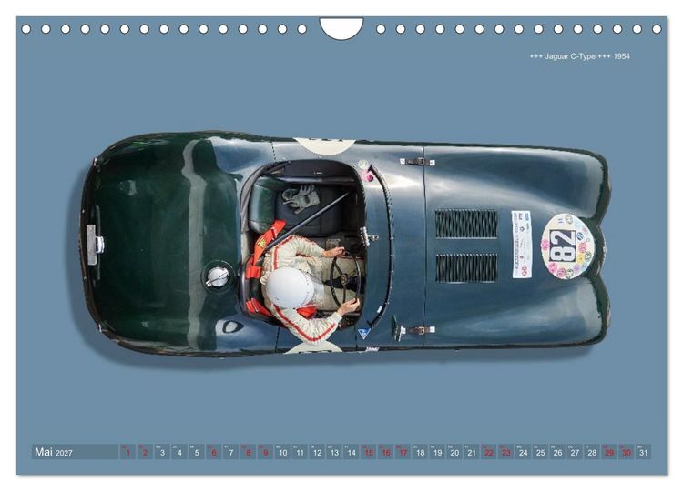 Produktbild: Two-Seater Racing Cars 1950-1960 (Wandkalender 2027 DIN A4 quer), CALVENDO Monatskalender