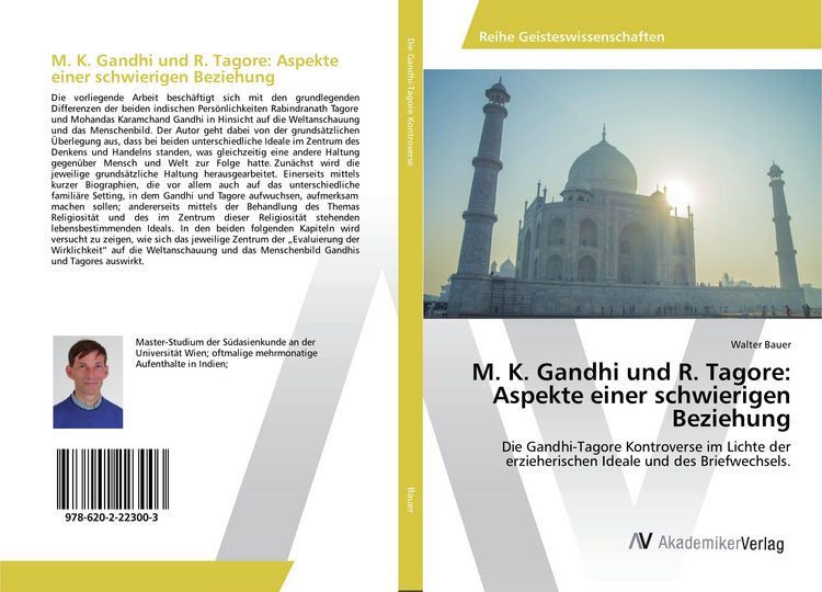 Produktbild: M. K. Gandhi und R. Tagore: Aspekte einer schwierigen Beziehung