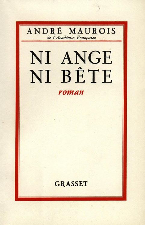 Produktbild: Ni ange ni b&ecirc;te