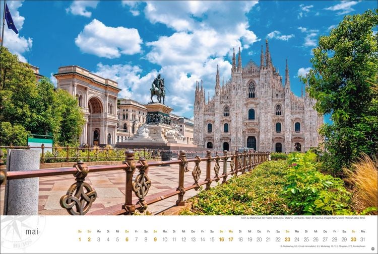 Produktbild: Italien Globetrotter Kalender 2027 - Von sonnigen K&uuml;sten und s&uuml;dlichem Flair