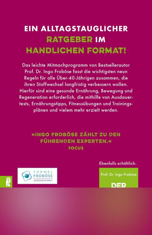 Produktbild: 9 Regeln f&uuml;r einen optimalen Stoffwechsel
