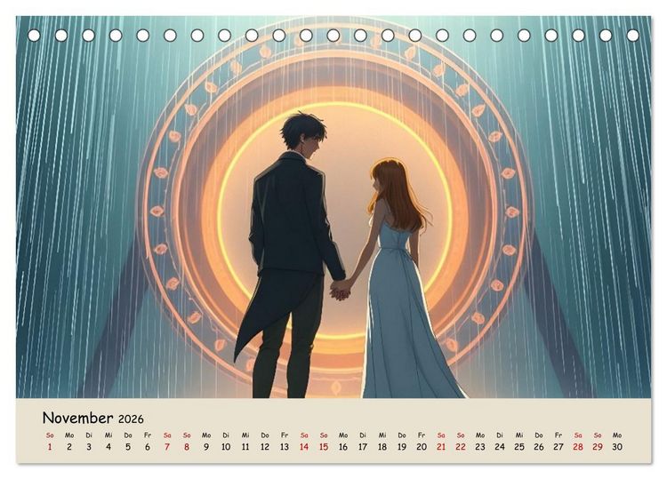 Produktbild: Verm&auml;chtnis eines Briefes (Tischkalender 2026 DIN A5 quer), CALVENDO Monatskalender