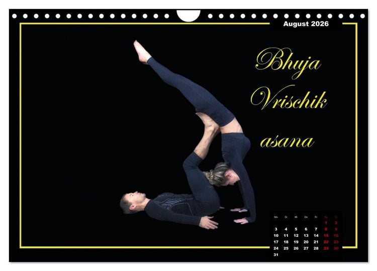 Produktbild: Yoga - Asana (Wandkalender 2026 DIN A4 quer), CALVENDO Monatskalender