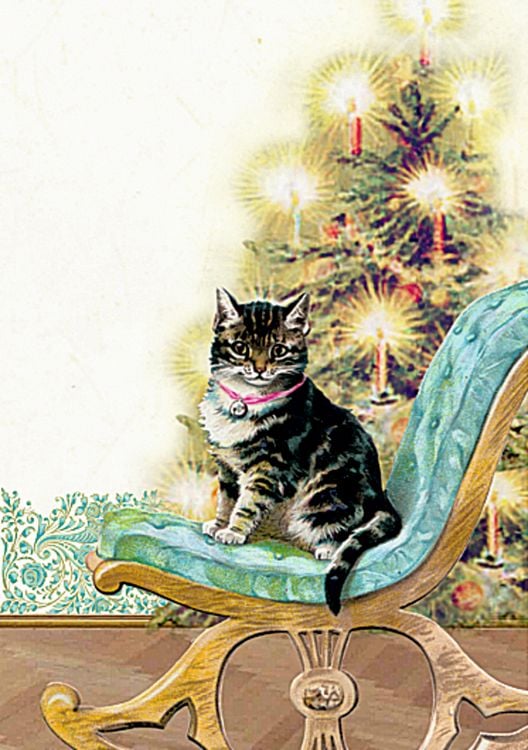 Produktbild: A3-Wand-Adventskalender &ndash; Katzen im Advent