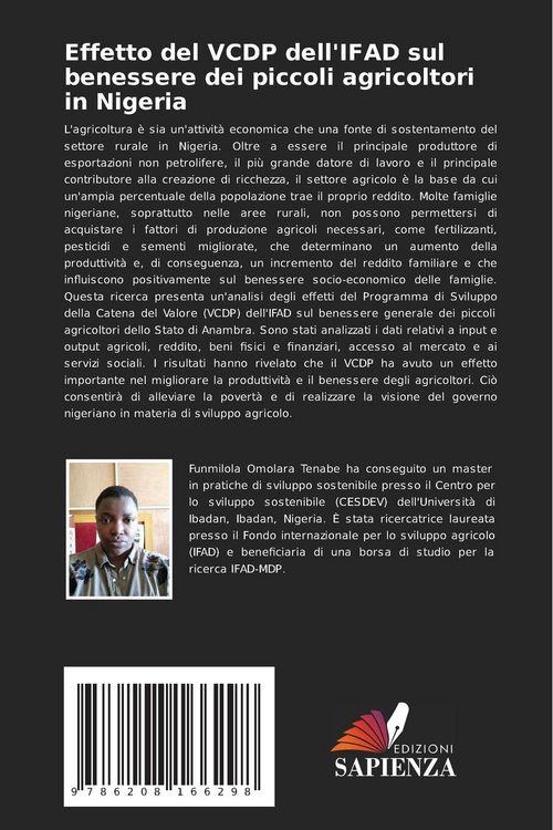 Produktbild: Effetto del VCDP dell'IFAD sul benessere dei piccoli agricoltori in Nigeria
