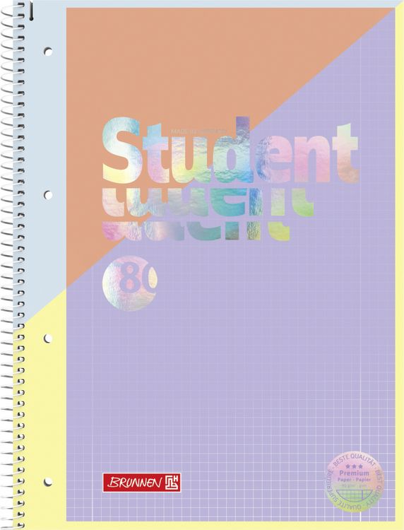 Produktbild: Brunnen Collegeblock A4 90g Lin 28 Intoxicate
