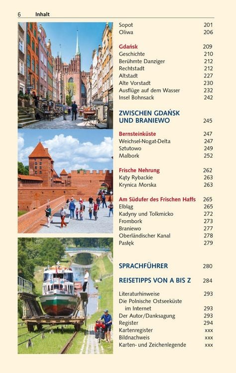 Produktbild: TRESCHER Reisef&uuml;hrer Polnische Ostseek&uuml;ste