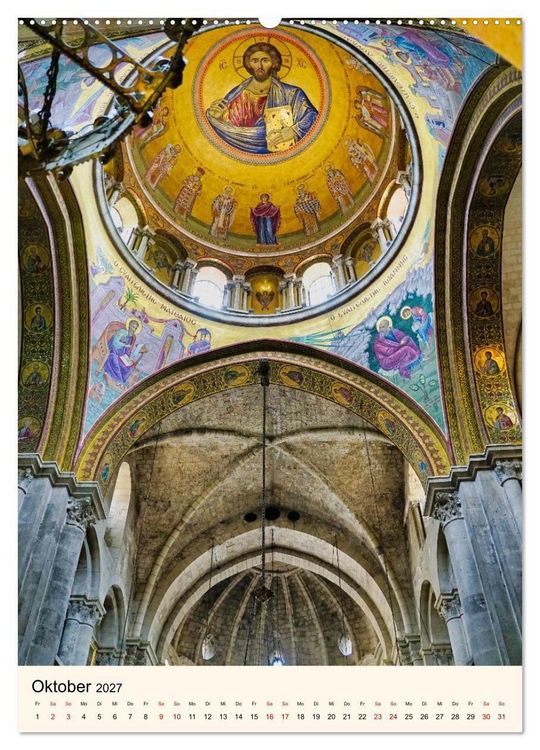 Produktbild: Kirche vom heiligen Grab in Jerusalem (Wandkalender 2027 DIN A2 hoch), CALVENDO Monatskalender