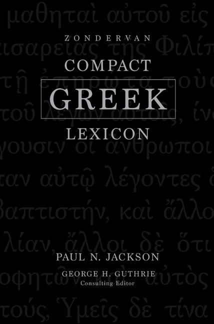 Produktbild: Zondervan Compact Greek Lexicon